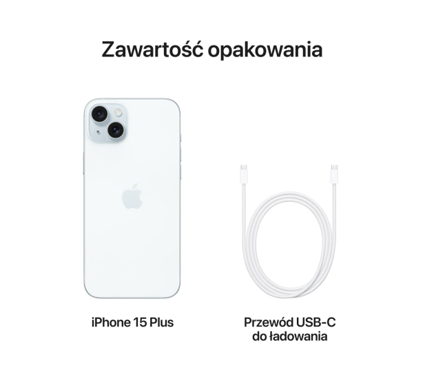 Apple iPhone 15 Plus 256GB Blue - 1180058 - zdjęcie 10